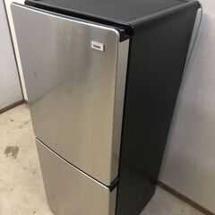 中古 Haier ハイアール 148L 2ドア冷凍冷蔵庫 右開き URBAN CAFE SERIES!! JR-XP2NF148F　【糸島市内 送料無料】　48251-5-020