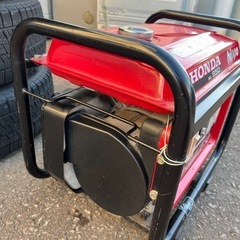 HONDA 発電機 EG 550 hippo 50Hz 単相100V 定格出力450VA 4.5A 4サイクル 動作確認済 外作業 アウトドア 夜釣りなどに！　中古品 ④