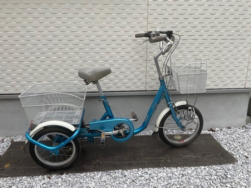(取引決定)程度良好大人用三輪車16インチ