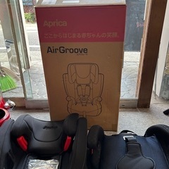 ■Aprica(アップリカ) チャイルドシート　エアグルーヴ ストリングブラック（BK） 品番93487