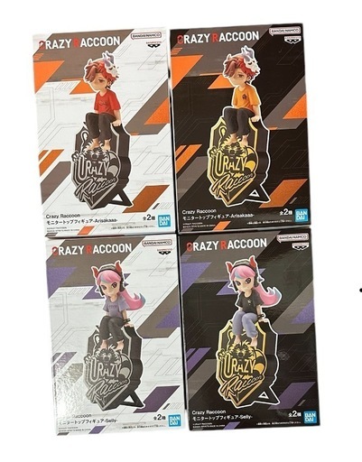 CR だるさか　フィギュアまとめ売りセット　crazy raccoon セリー CrazyRaccoon たゆ フィギュアArisakaaa Selly ①