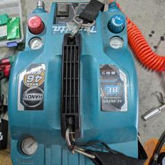 Makita AC467X5 エアコンプレッサー 18V コンパクト 付属品も付
