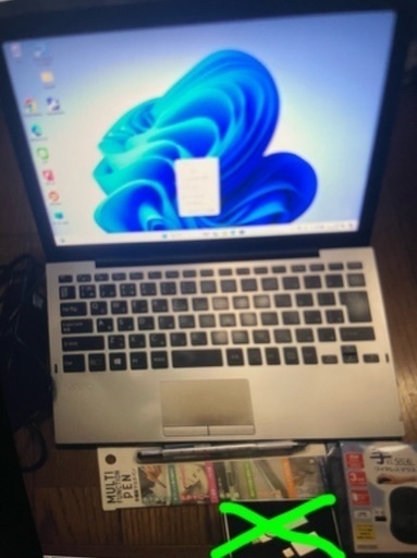 2in１ ノートパソコン VAIO Pro PA VJPA11C11N 8GB SSD128GB  付属品あり
