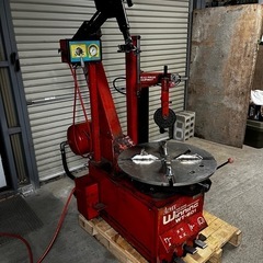 商談中 タイヤチェンジャー 日本製 小野谷 片側サポート 自動車 整備 工具