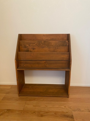 ニコエンド マガジンラック ニコアンド nico and オリジナルウッド