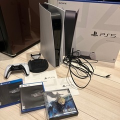 【早いもガチ】プレステ5本体(完品)、ソフト含む