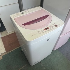 【リサイクルサービス八光】2016年製　シャープ　keyword　 4.5kg全自動洗濯機　 ES-G4E3-KP