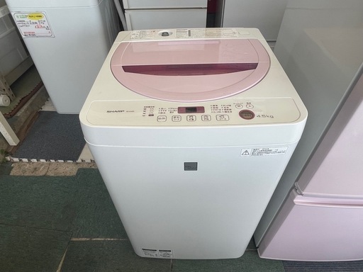 【リサイクルサービス八光】2016年製　シャープ　keyword　 4.5kg全自動洗濯機　 ES-G4E3-KP