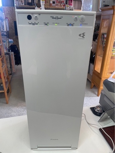 DAIKIN ダイキン STREAMER 加湿空気清浄機　MCK40X-W 2022年製 リモコン欠品 ストリーマー　ホワイト 稼働確認済 中古美品 ①