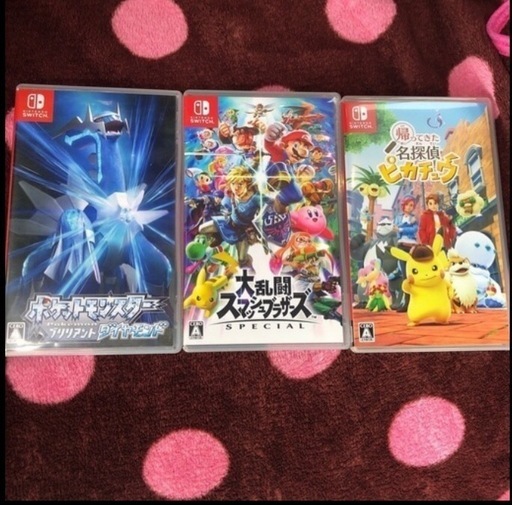 任天堂スイッチゲームソフト3枚セット