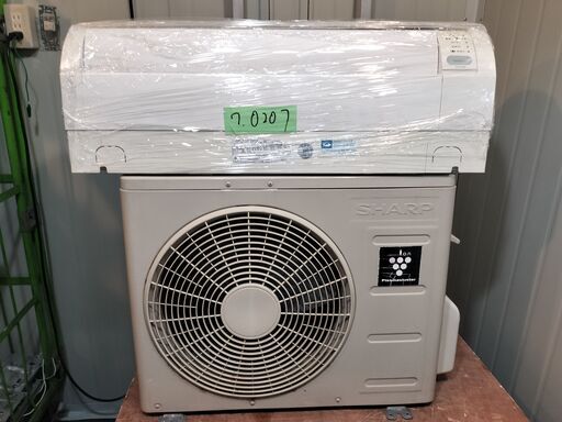 ワ0207 SHARP2014年製2.2kw6畳適用30000円標準工事込み＠大阪市内・岩出市内価格