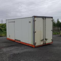 印西市】中古 20ftドライコンテナ 長さ約605cm×幅243cm×高さ259cm 配送