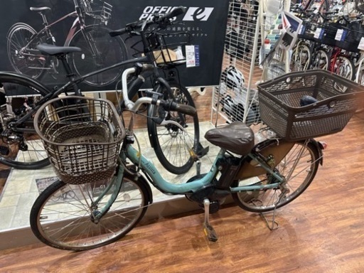 【決まりました。】ブリジストン アシスト 電動自転車欲しい方!! 【前後タイヤパンクしてます】