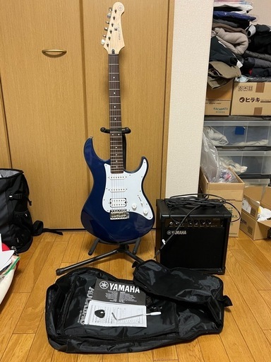 エレキギター YAMAHA パシフィカPAC012アンプセット