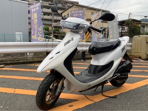 【外装ピカピカ✨社外マフラー】ホンダ ライブディオZX AF35 ホワイト【ご成約でヘルメットプレゼント】