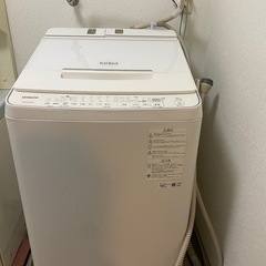 【美品】2022年製‼️日立全自動洗濯機　BW-X100G ビートウォッシュ