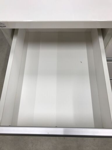 キッチンカウンター ホワイト W(幅)119.5×D(奥行き)5.0×H(高さ)85.2cm ※クリーニング済み