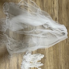 新婦小物（ベール、手袋）