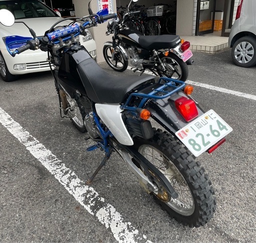 売却決定】スズキ ジェベル250 実動 自賠責付 引取希望 (検索:セロー