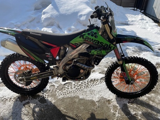 カワサキ　バイク kx250 レーサー