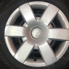 【DUNLOP SV01 195/80R15 107/105L LT】スタッドレス【トヨタ ハイエース 純正ホイール 15インチ 6J6HPCD139.7+35】バリ溝　(KTM142) 