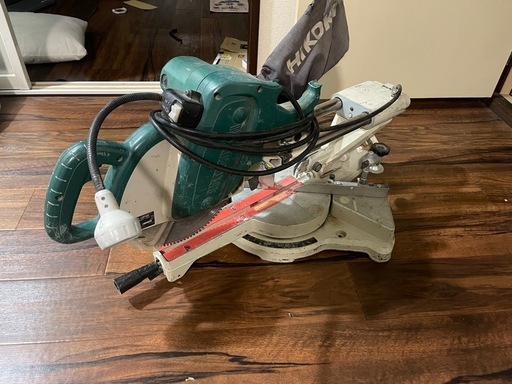 中古　HITACHI C10FSH 卓上スライド丸ノコ