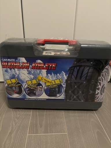 【新品】バイアスロンアスリート　タイヤチェーン