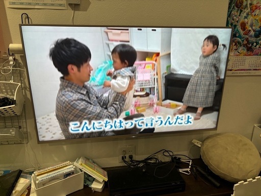 近々捨てますソニー　49インチ　壁掛けテレビ
