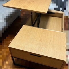 ニトリ　リフトアップセンターテーブル　ライトブラウン ニトリ リフトアップセンターテーブル ライトブラウン 【公式通販】