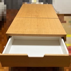 ニトリ購入！昇降センターテーブル！ライトブラウン