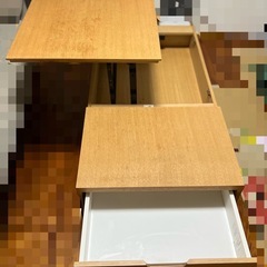 ニトリ購入！昇降センターテーブル！ライトブラウン