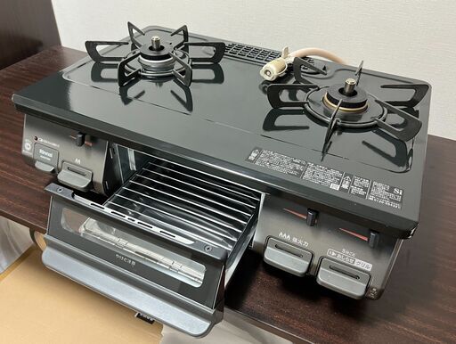 リンナイ ガステーブル 美品 KSR670BKR 都市ガス