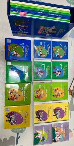 Disney's Sing Along 絵本とCD 10枚とDVD 4枚セット