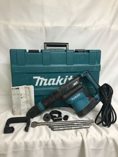 【北見市発】マキタ makita 電動ハンマ HM1111C 青 電動工具 DIY リフォーム (D6069hyarY)