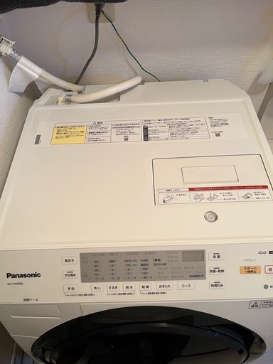 2019年製　パナソニック製ドラム式洗濯機10L