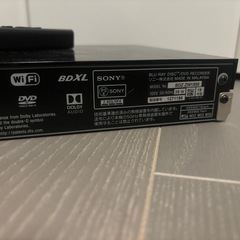 【美品】SONY 2019年製Blu-rayレコーダー