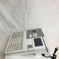 【北見市発】カシオ計算機株式会社 レジスター SR-S4000 2021年製 白 店舗用品 業務用 (E3052nrwrY)