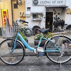 電動自転車 パナソニック 26インチ 充電器 バッテリー 付き 3変速