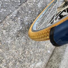 ミニベロ　２０インチ　６変速　美品　青　配達可能