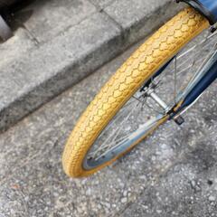 ミニベロ　２０インチ　６変速　美品　青　配達可能