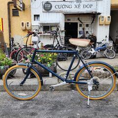 ミニベロ　２０インチ　６変速　美品　青　配達可能