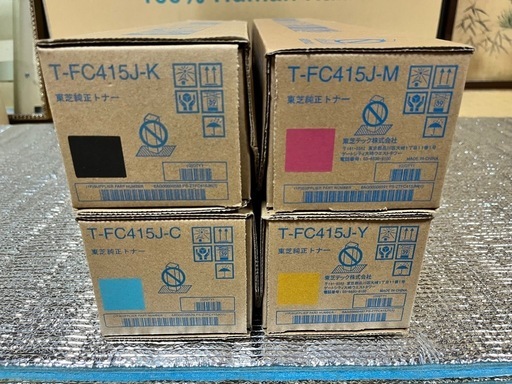 TOSHIBA トナーカートリッジ T-FC415J-K/M/C/Y 4色セット