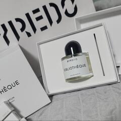 BYRADO 香水 ビブリオテーク50ml(サンプル付き)