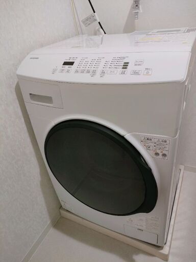 保証付23年製ドラム式洗濯乾燥機　アイリスオーヤマ　CDK842-W