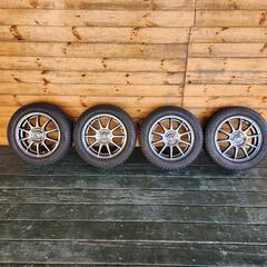 軽自動車用のアルミホイールとタイヤのセットです。