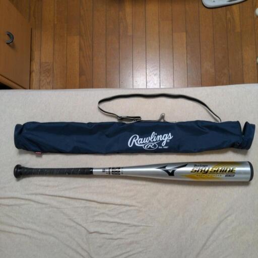 Mizuno 軟式用金属バット Rawlings skyshine HS700