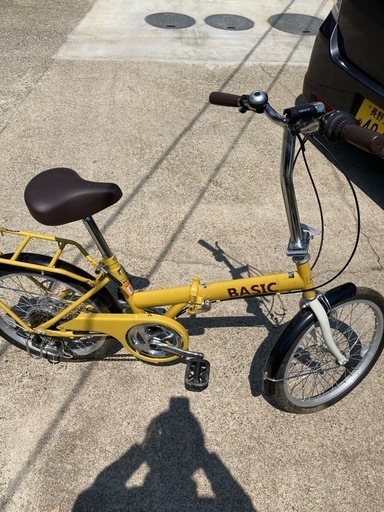 折り畳み自転車　 ギア6段　20インチ
