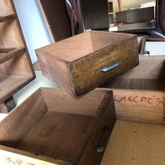 古道具　　机　　コンソールテーブル　化粧台