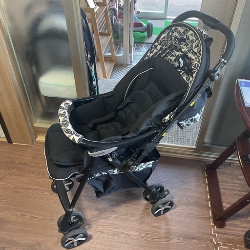 グッドベビー クリスタルブラック A型ベビーカー バギー　美品