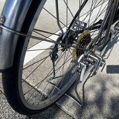 【大人用】整備済 27型 CBA 自動点灯外装6段ギア 中古自転車 婦人車 黒色 <自転車のオオムラ 静岡店>